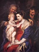 RUBENS, Pieter Pauwel The Holy Family with St Anne china oil painting reproduction